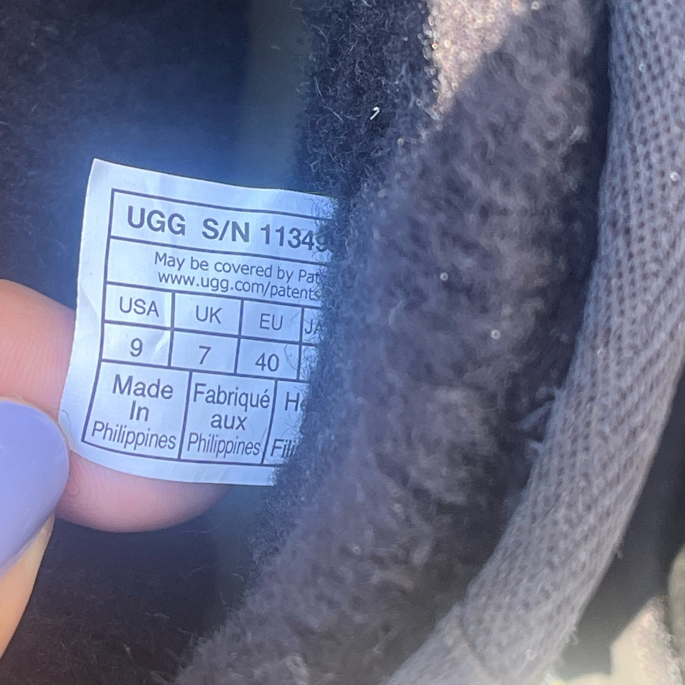 Ugg | Platform Black Interior Shearling Lined Boo… - image 5